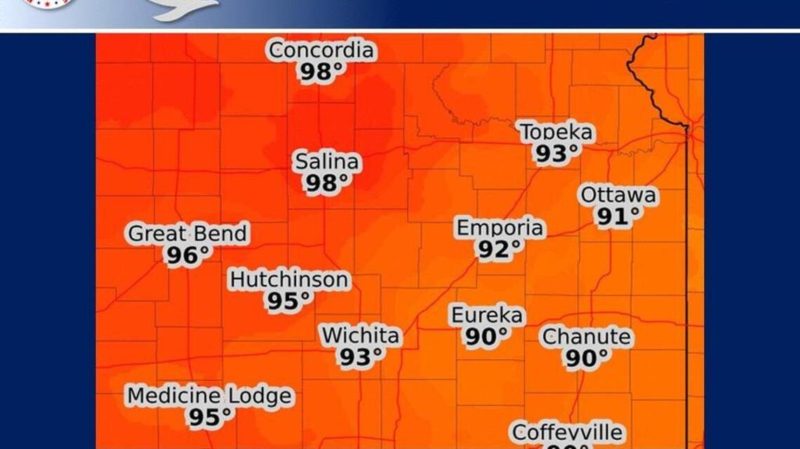 Wichita weather: Hot and sunny
