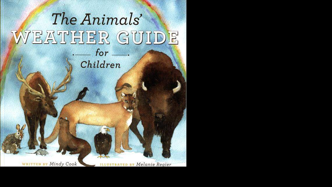 
Mindy Cook wrote “The Animals’ Weather Guide for Children” “to educate and empower kids not to fear the weather.” 

