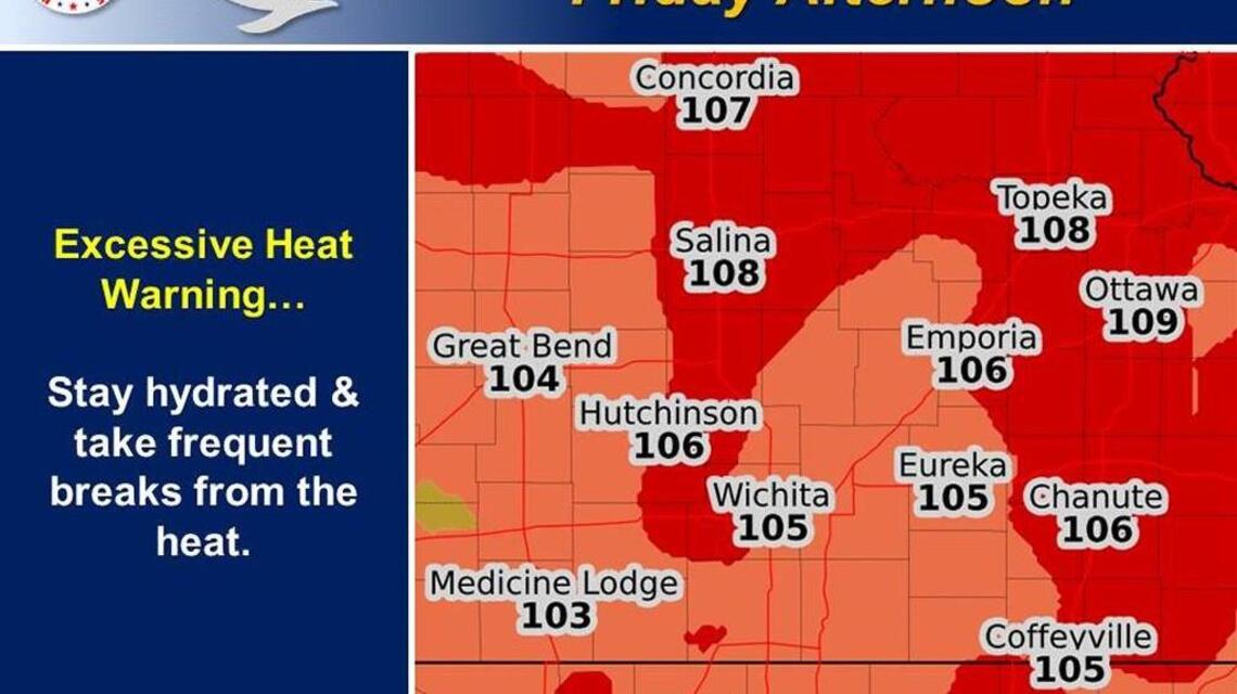Wichita weather: The Sunflower State simmers