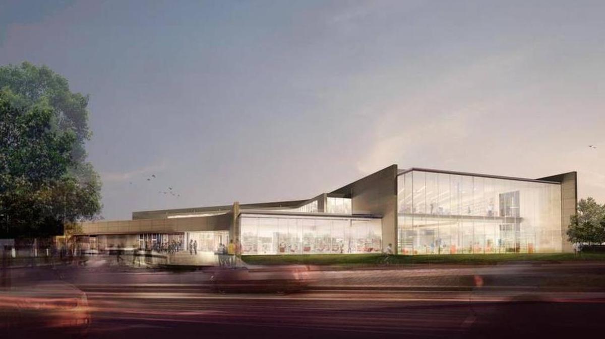 
The new downtown library promises to be a community gathering place with top-notch technology and special appeal to children and families.
