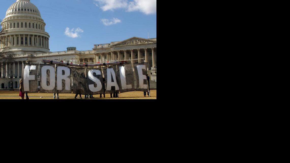 
Corporations have poured millions of dollars into buying access to politicians. 
