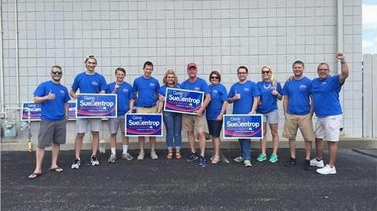 Rep. Gene Suellentrop’s campaign workers included staff members of Gov. Sam Brownback and Senate President Susan Wagle.