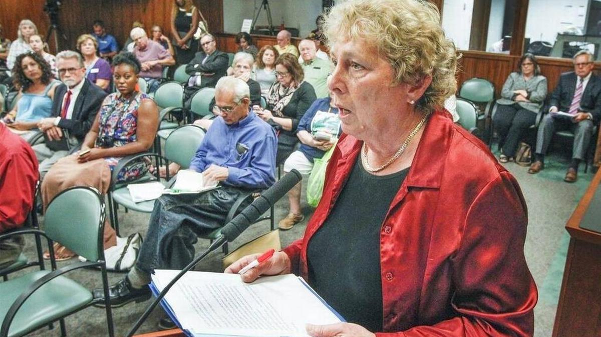 Physician Donna Sweet warned Sedgwick County commissioners about an increase in rates of STDs.