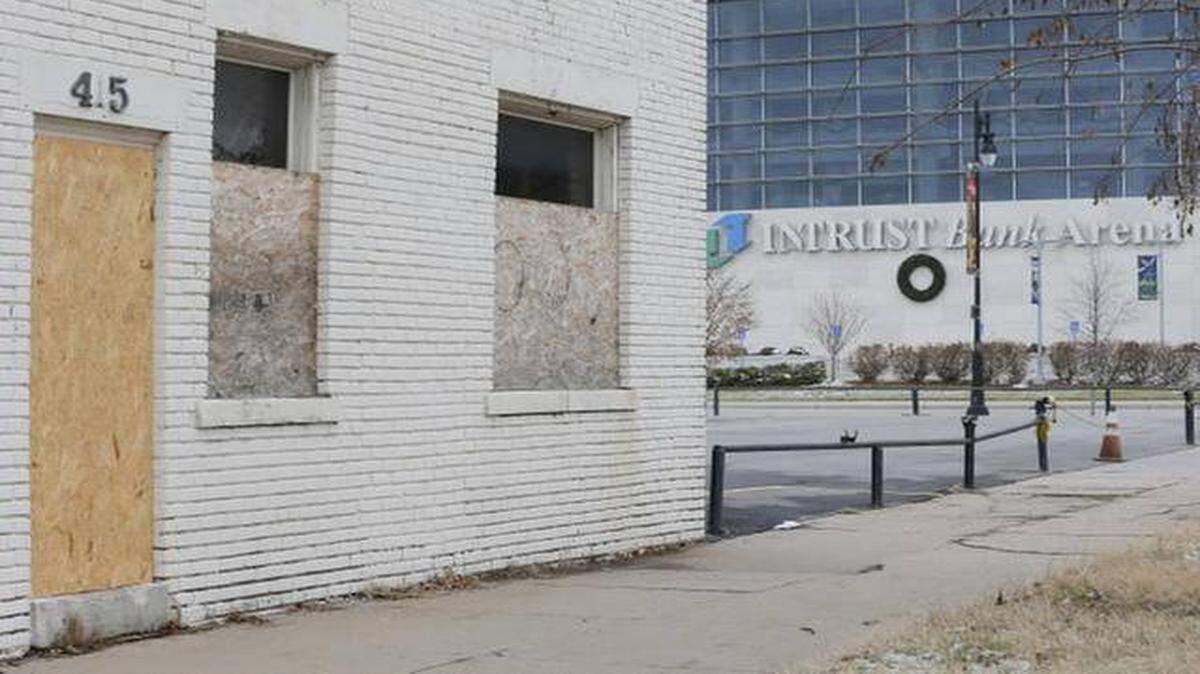 
Expectations were unrealistically high for how Intrust Bank Arena might be surrounded by restaurants, nightspots and shops. 

