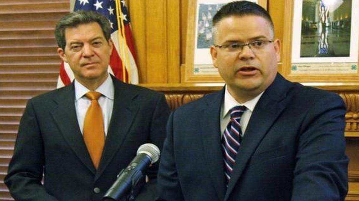 
Gov. Sam Brownback chose Caleb Stegall for the Kansas Supreme Court.
