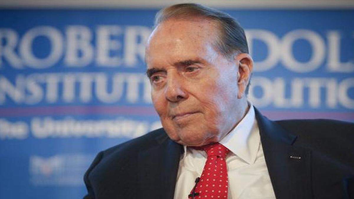 
Bob Dole said the national GOP could learn a lesson from Kansas. 
