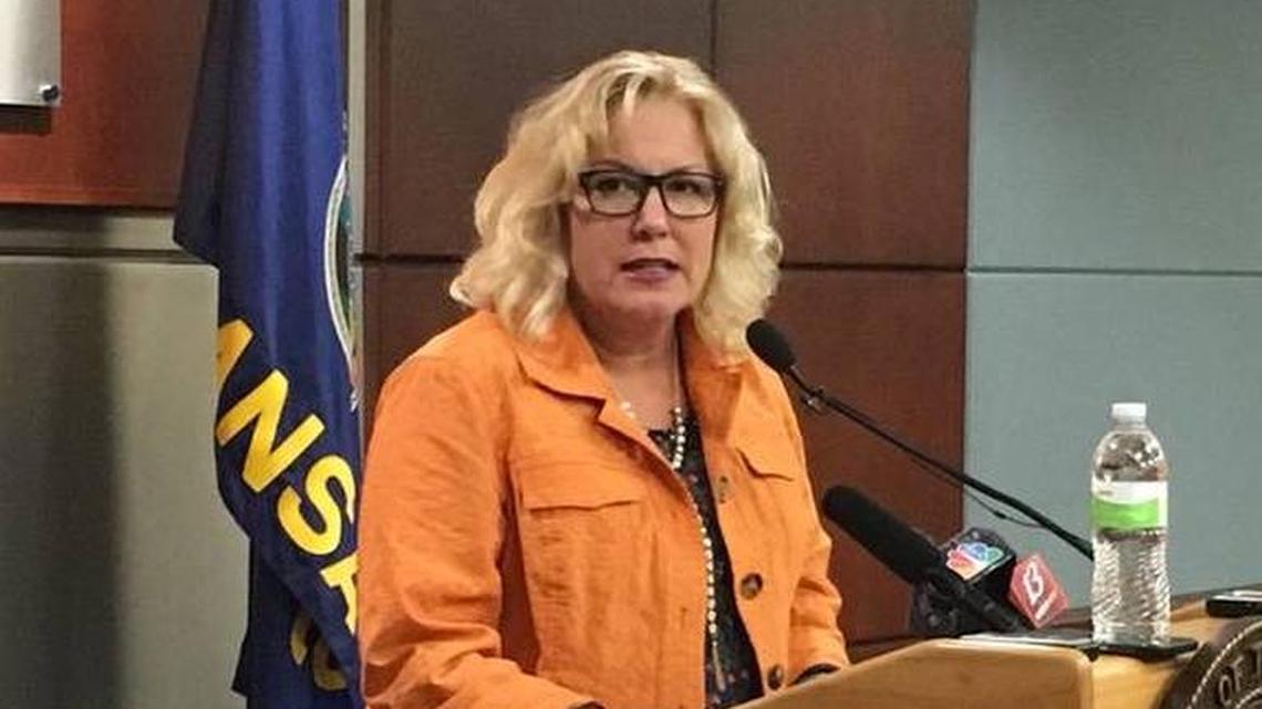 Gina Meier-Hummel, secretary of the Kansas Department for Children and Families.