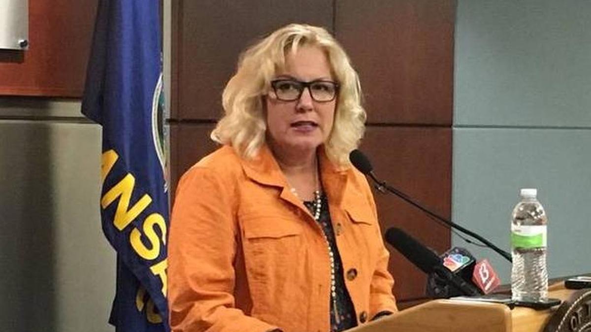 Gina Meier-Hummel, secretary of the Kansas Department for Children and Families.