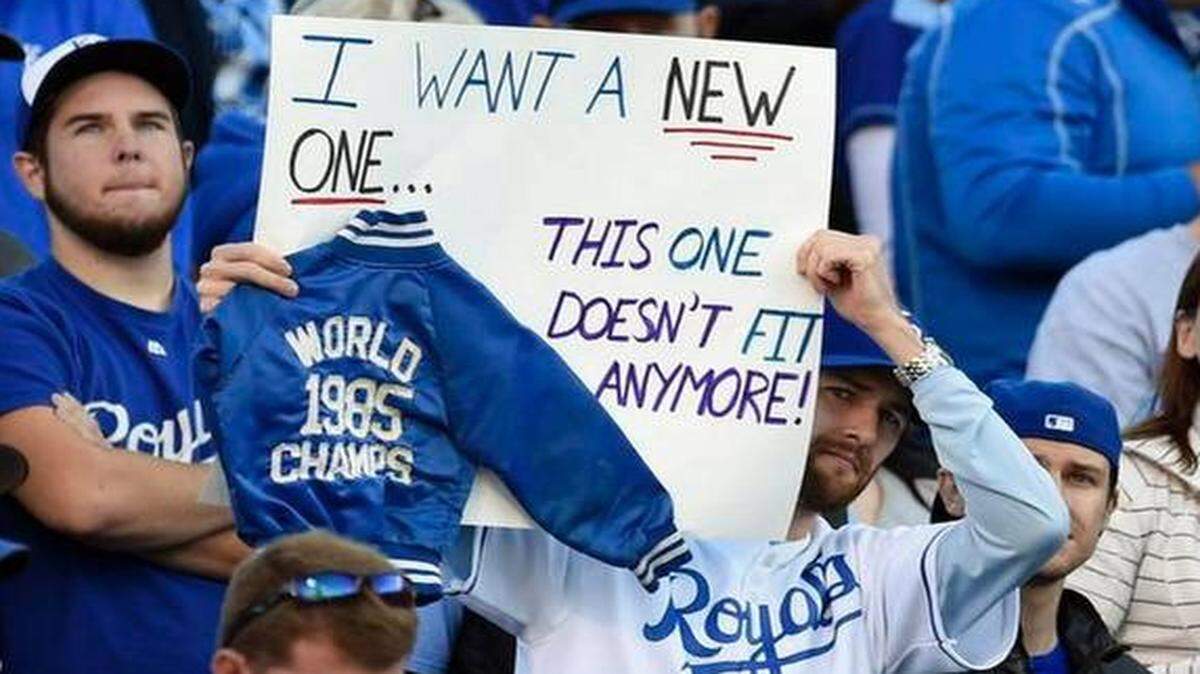 
The Royals have won all eight of their postseason games.

