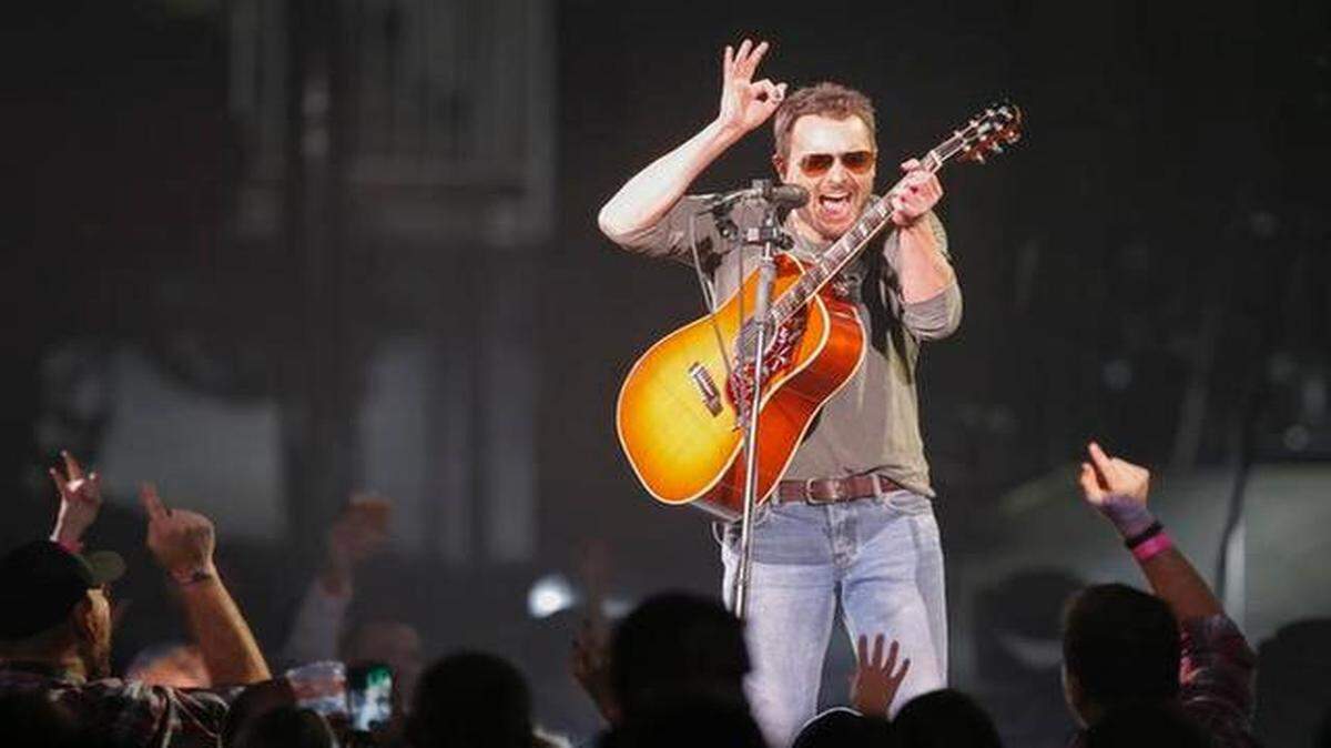 
Intrust Bank Arena drew 9,520 fans last week for country star Eric Church.
