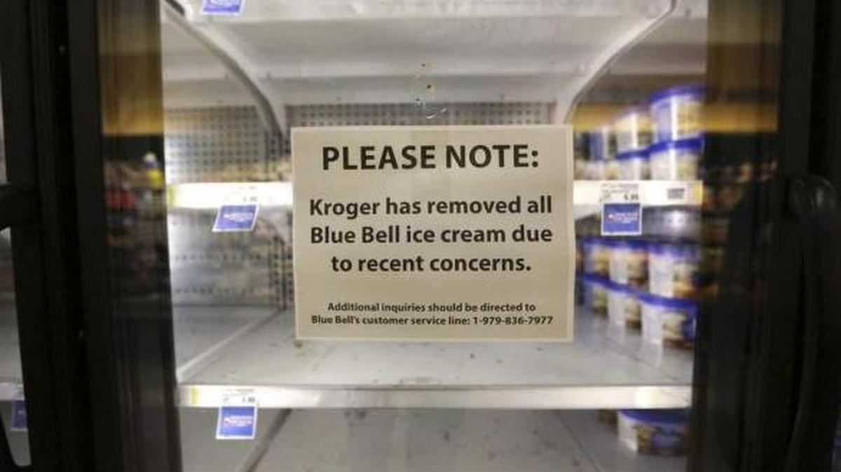 
Blue Bell ice cream took its time responding to listeria contamination.
