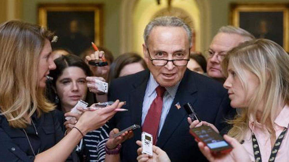
The opening salvo in the Democratic civil war was a National Press Club speech by Sen. Chuck Schumer, D-N.Y. It was an anti-Obama manifesto.
