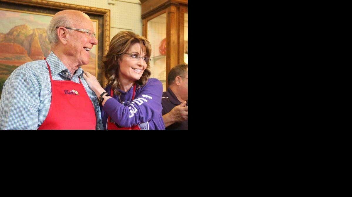
Sen. Pat Roberts, Sarah Palin

