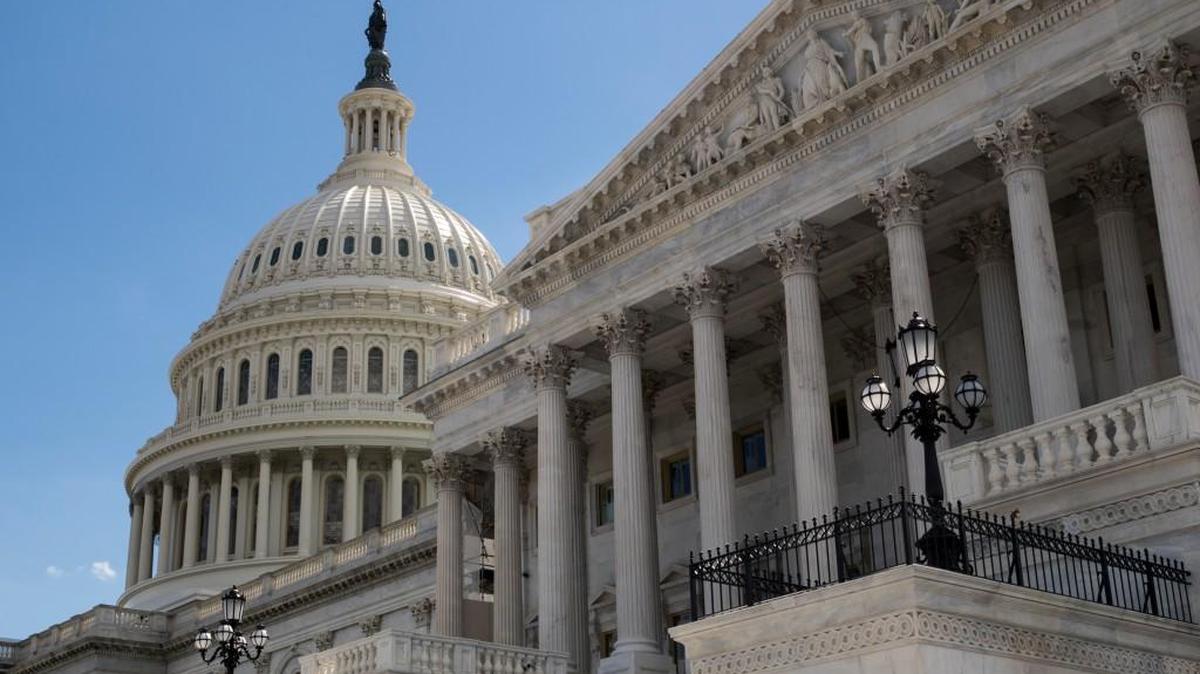The Senate and Capitol Dome.