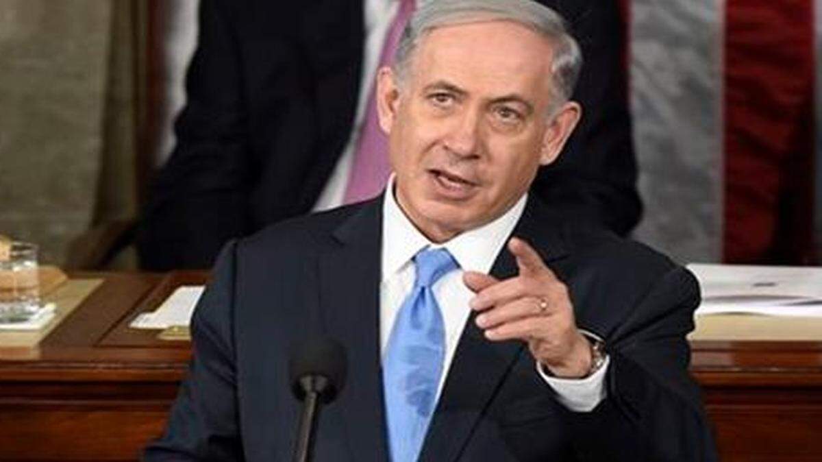 
Israeli Prime Minister Benjamin Netanyahu spoke before a joint meeting of Congress Tuesday.

