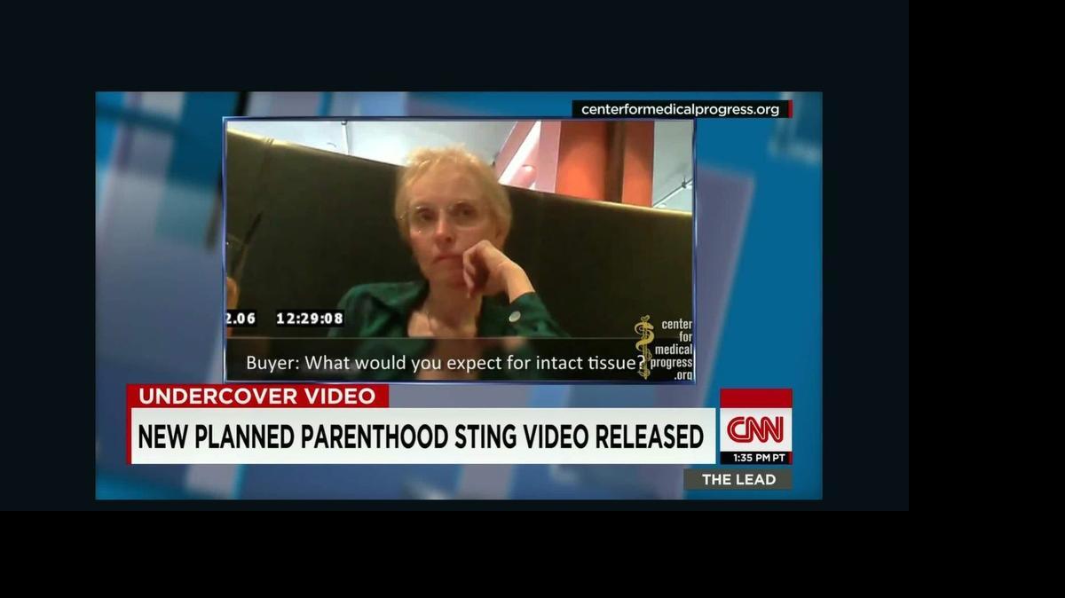 A second video showed a Planned Parenthood official haggling over the price of an embryonic liver.
