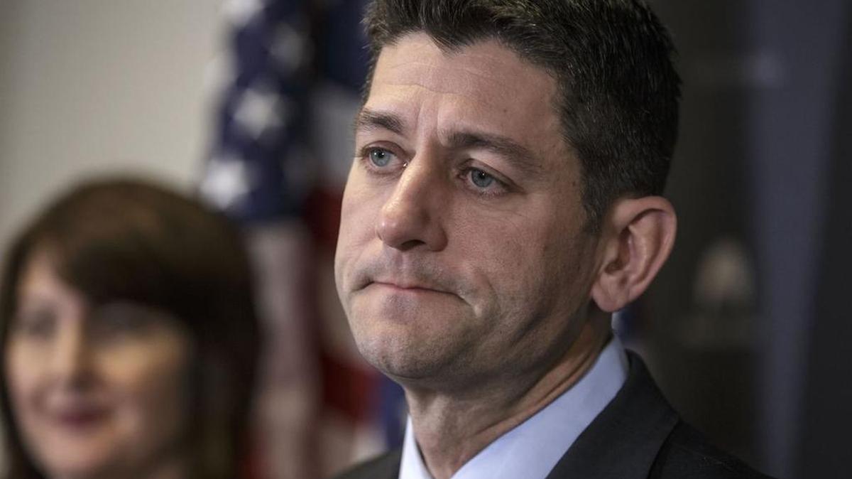 What was House Speaker Paul Ryan to do about Donald Trump? Oppose and resign?