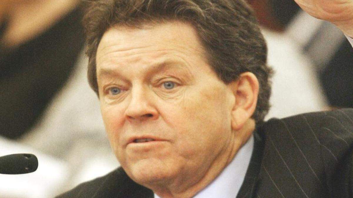 
Arthur Laffer, the former Reagan administration economist, testified before a Kansas House committee in 2012.
