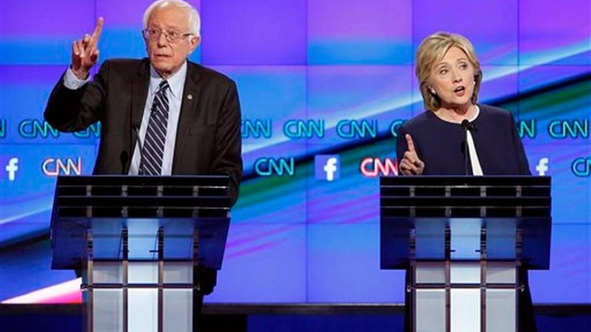 
Bernie Sanders’ thunderbolt about Hillary Clinton’s e-mails is the first line to be delivered by one candidate that seals victory for another.
