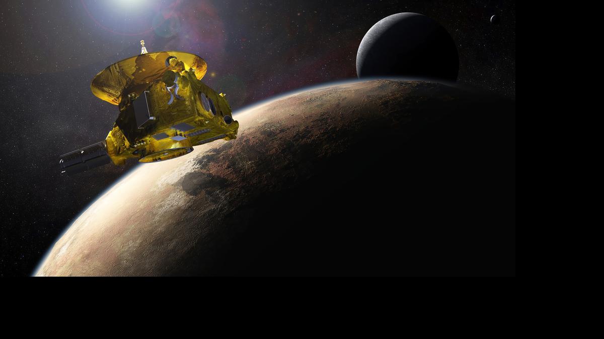 
After 3 billion miles, New Horizons will on Tuesday shoot right through Pluto’s mini-planetary system of five moons.
