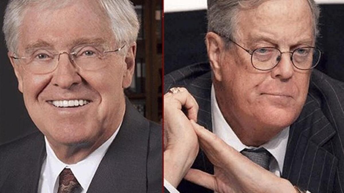 Charles and David Koch