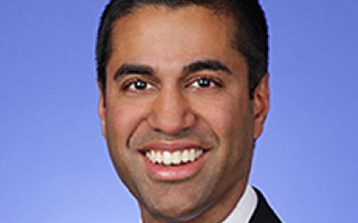 FCC chairman Ajit Pai.