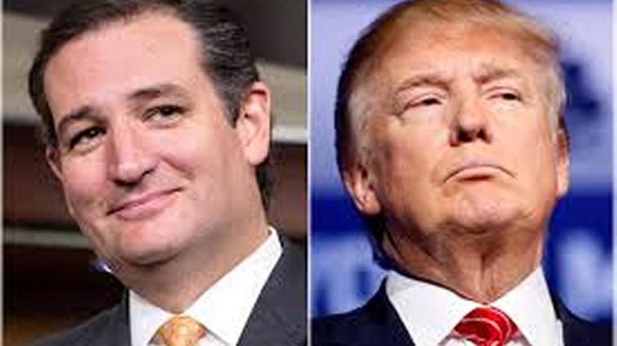 Ted Cruz, Donald Trump