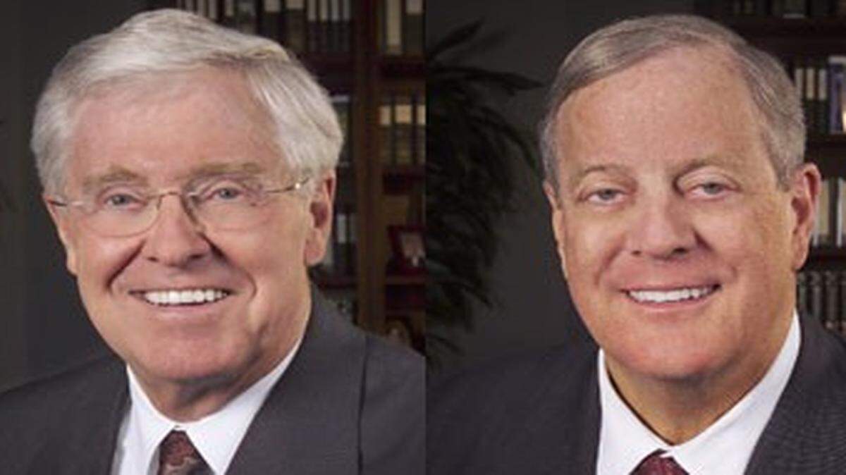
Charles and David Koch
