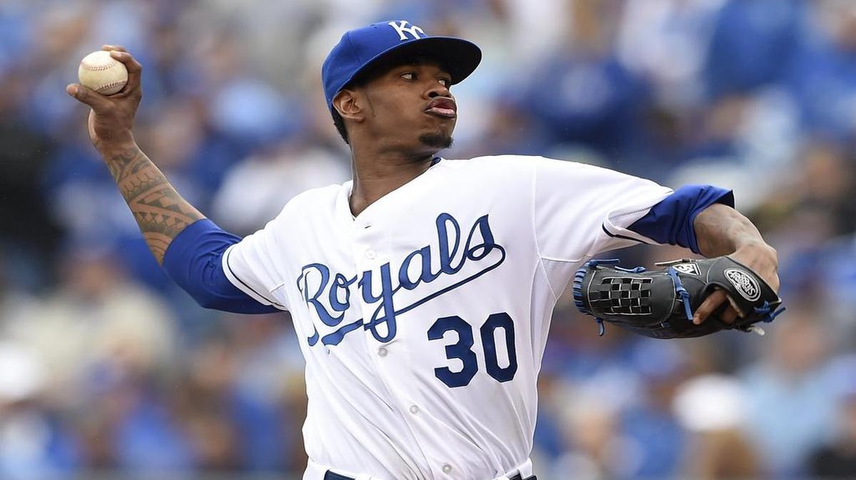 
Assuming no rainouts, Yordano Ventura will be next eligible to pitch for the Royals on May 8 at Detroit.
