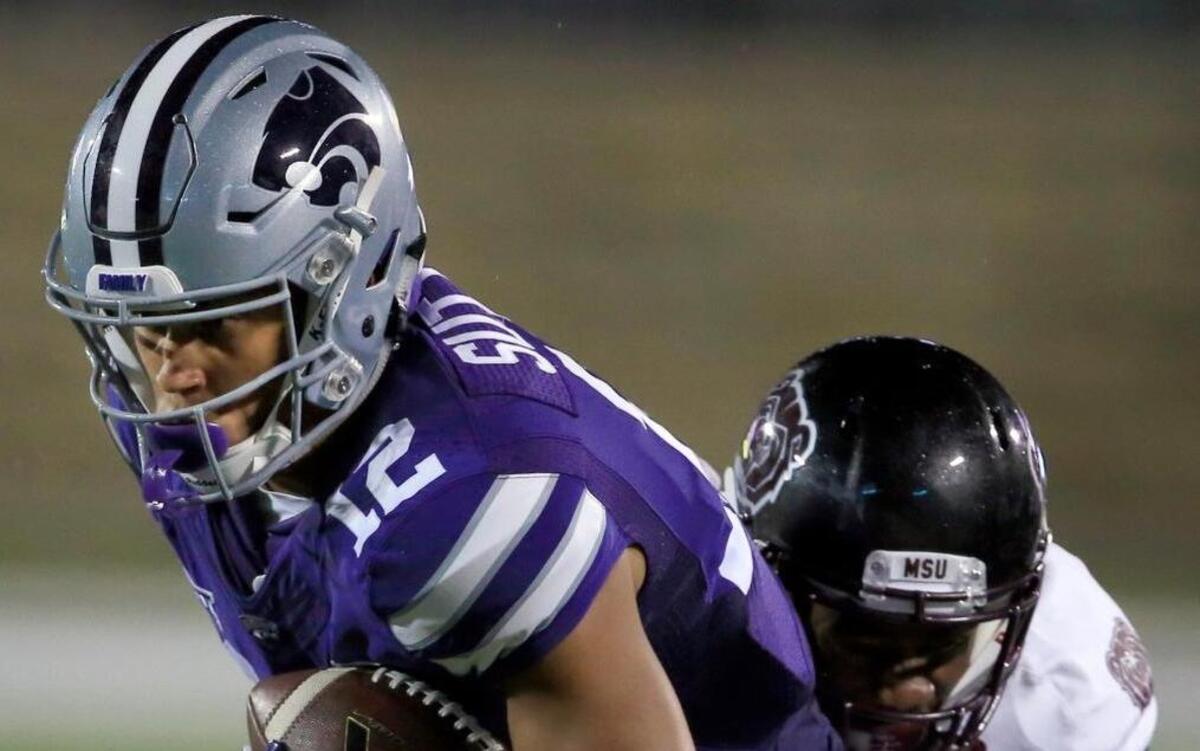 Corey Sutton, left, was granted his release from Kansas State a day after he was criticized publicly by Coach Bill Snyder.