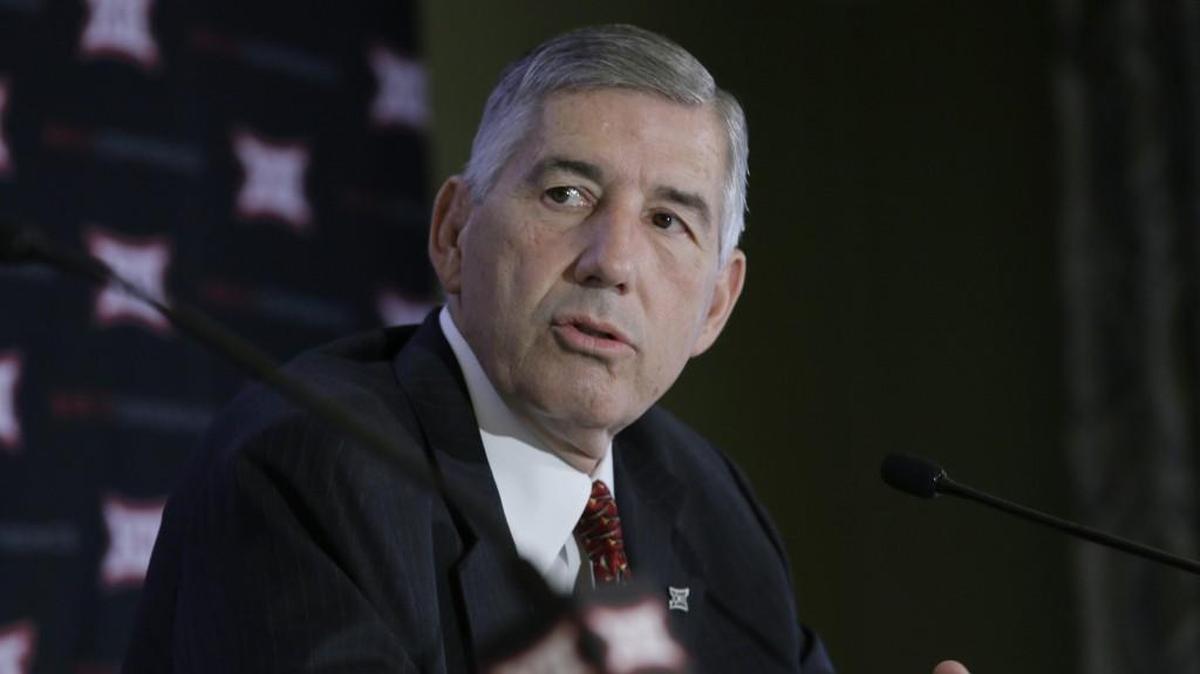 Big 12 commissioner Bob Bowlsby.