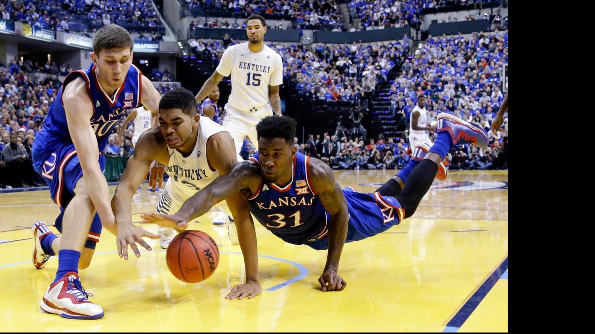 
Kentucky and Kansas will meet at Allen Fieldhouse next season. 
