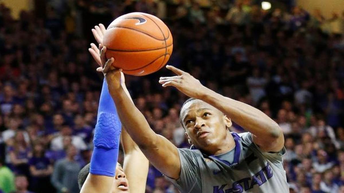 K-State guard Barry Brown (5) should show more confidence as a sophomore.