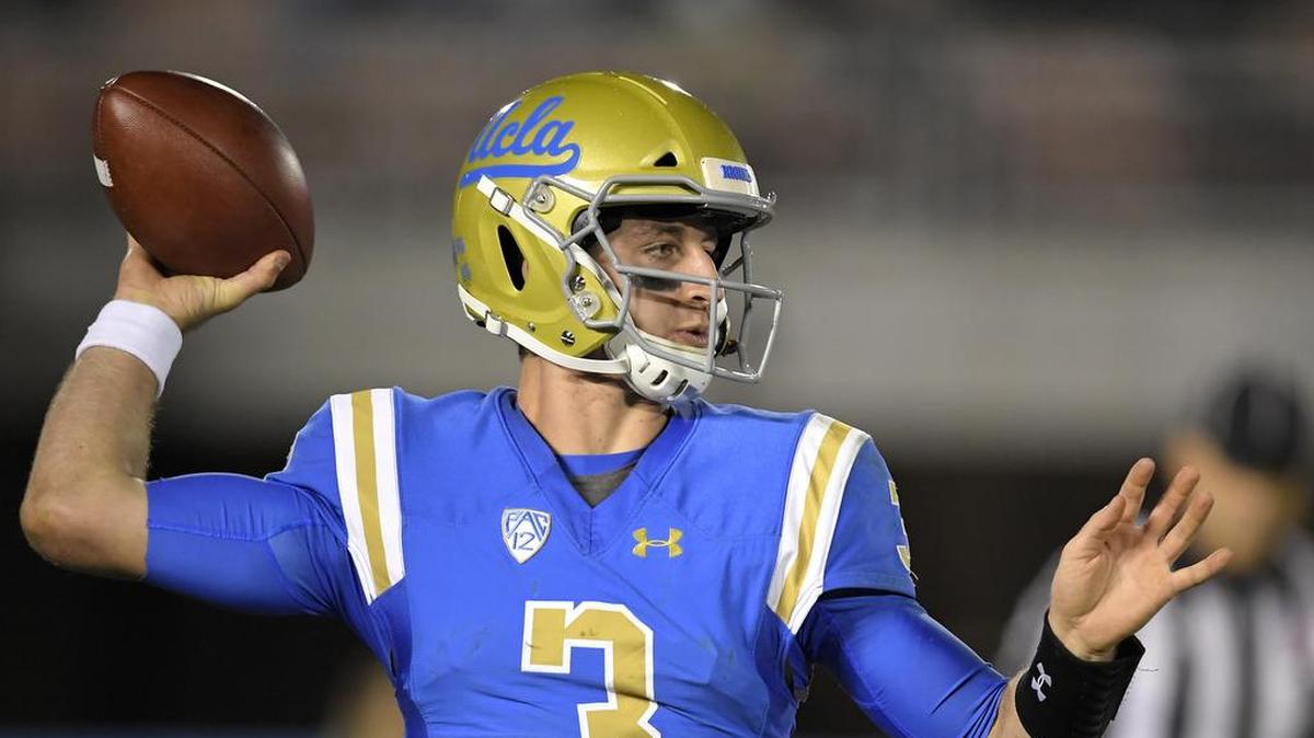 UCLA quarterback Josh Rosen has thrown 23 touchdown passes this season.