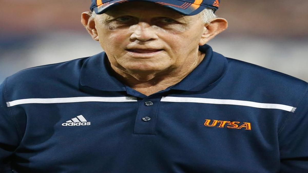 
UTSA coach Larry Coker watched his team lose its opener to Arizona on Sept. 3.
