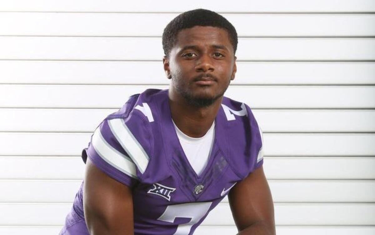 K-State defensive back Eli Walker(August 3, 2017)