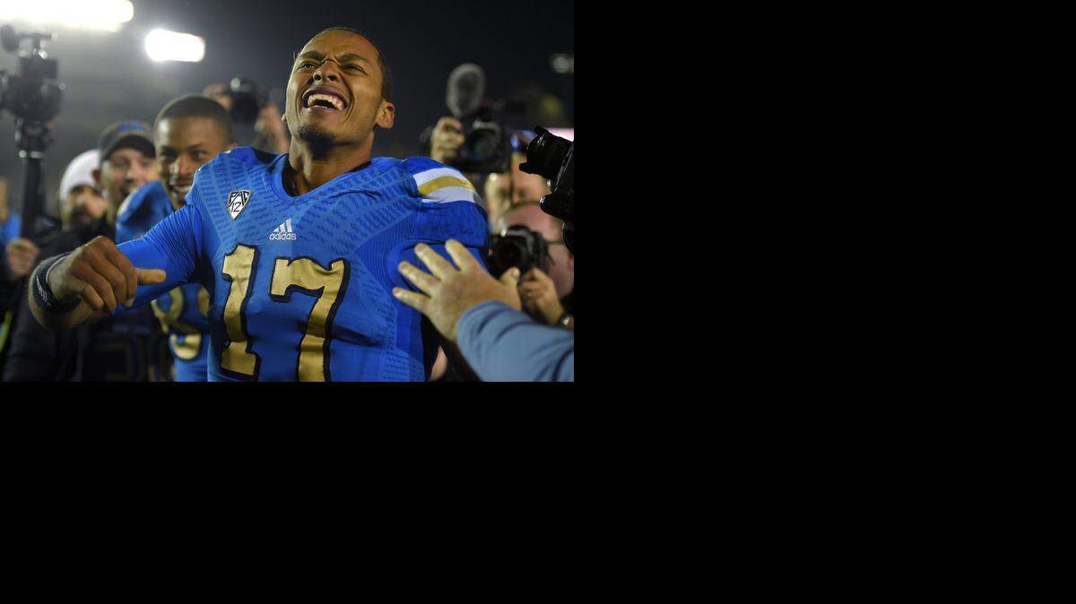 
UCLA quarterback Brett Hundley has been the Bruins’ starting quarterback for three seasons. Hundley was a second-team All-Pac 12 selection this season. 
