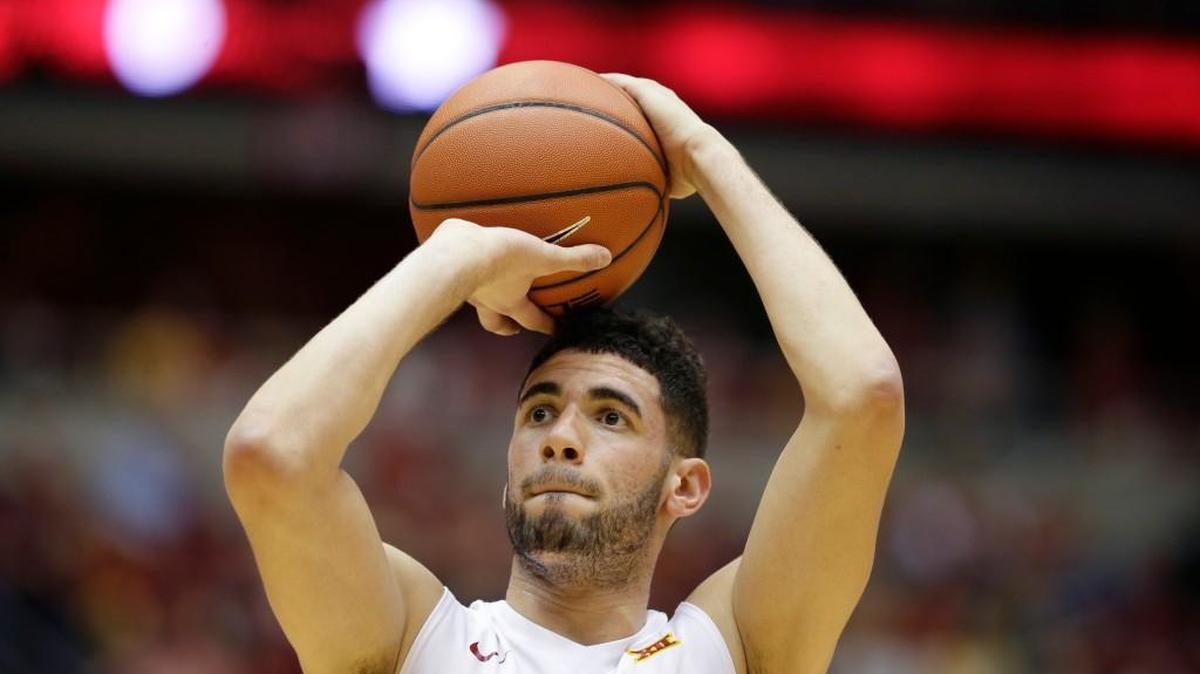 Iowa State forward Georges Niang shoots a free throw against TCU earlier this month.