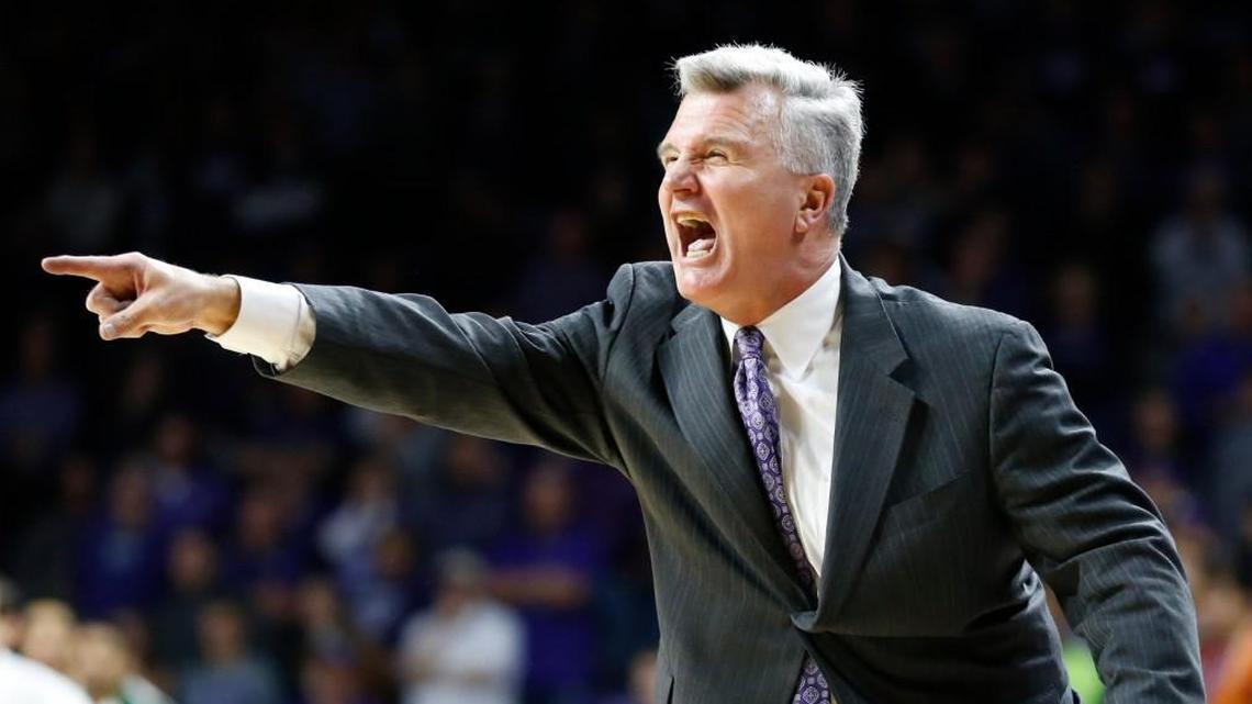 Kansas State coach Bruce Weber saw his team fight back in the final minutes and beat Washington State.