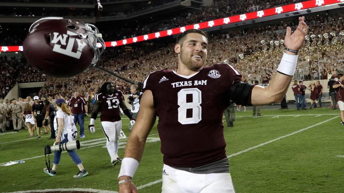 Texas A&M quarterback Trevor Knight.