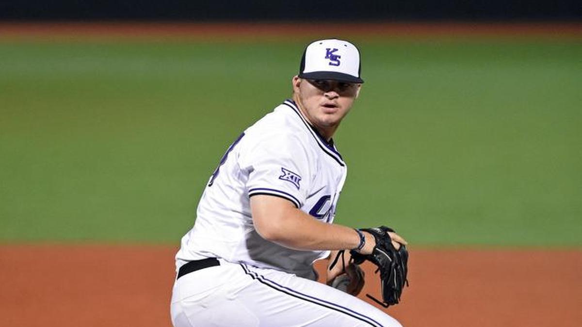 Kansas State closer Jordan Floyd.