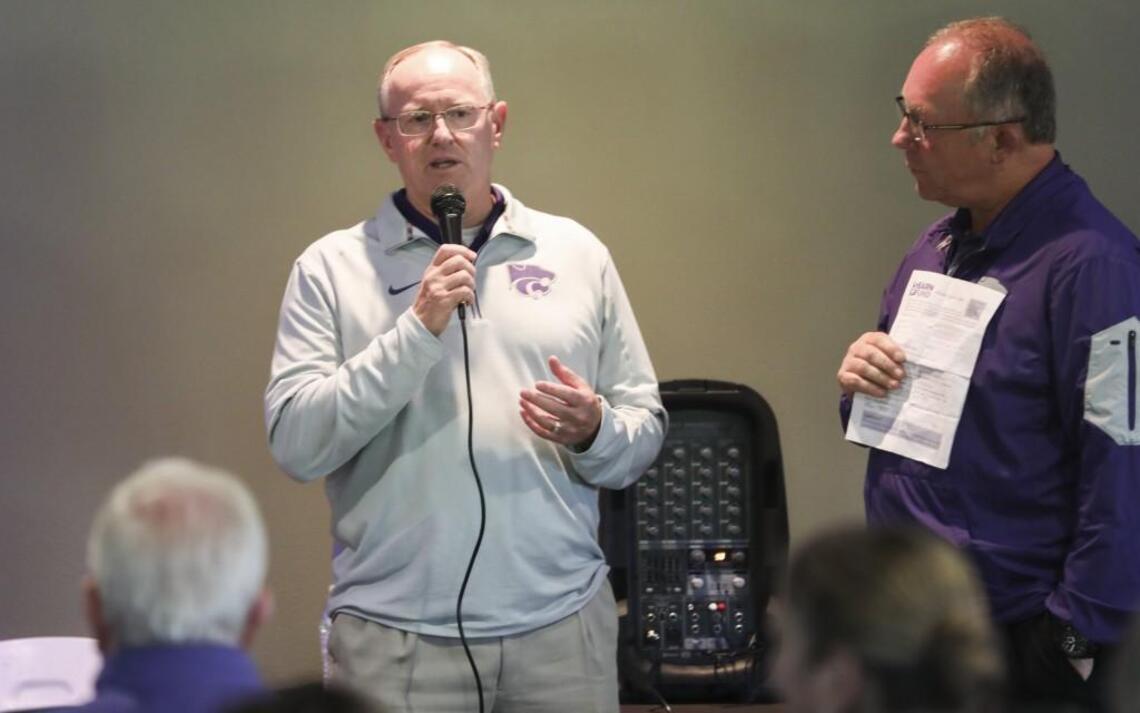 Kansas State athletic director at the Wichita Catbackers event | May 23 ...