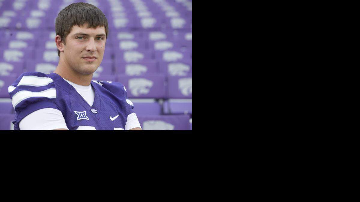 
K-State defensive end Tanner Wood.
