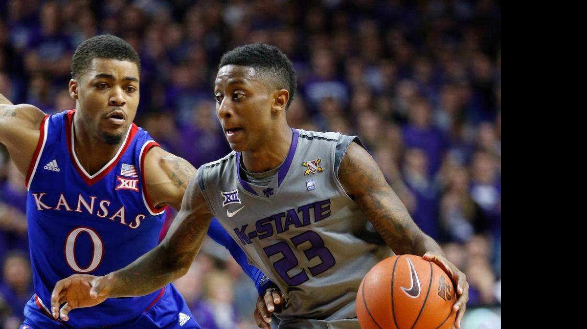 
K-State guard Nigel Johnson led K-State with 20 points against Kansas last February.
