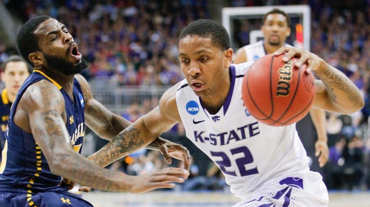 Rodney McGruder plays in the NCAA Tournament as a senior for Kansas State. (March 22, 2013)