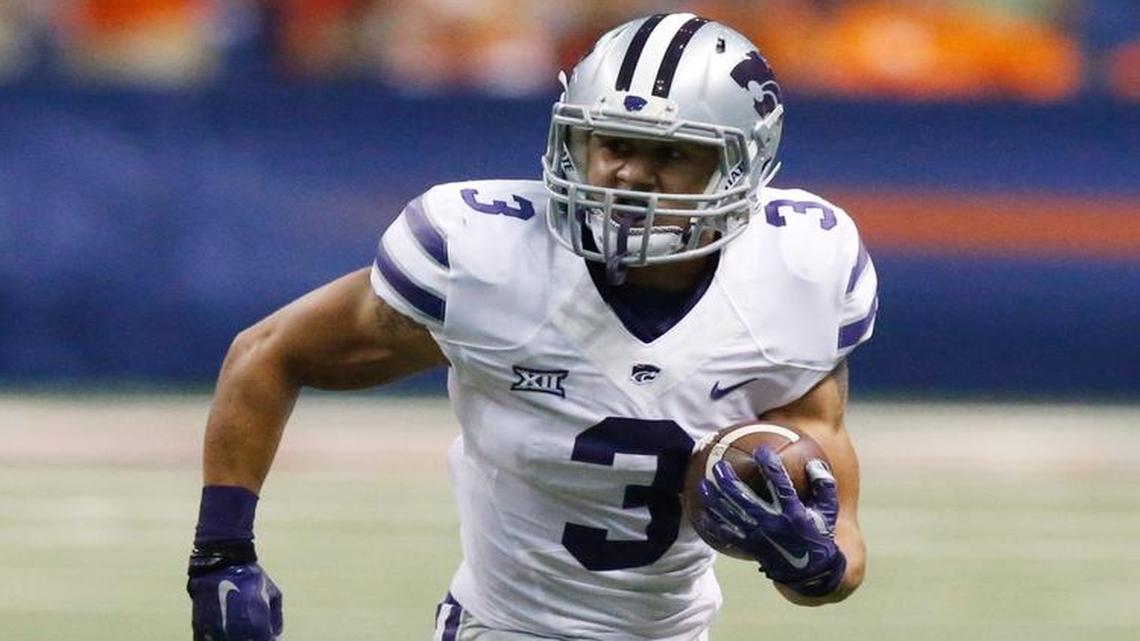 K-State running back Dalvin Warmack runs against UTSA last season.
