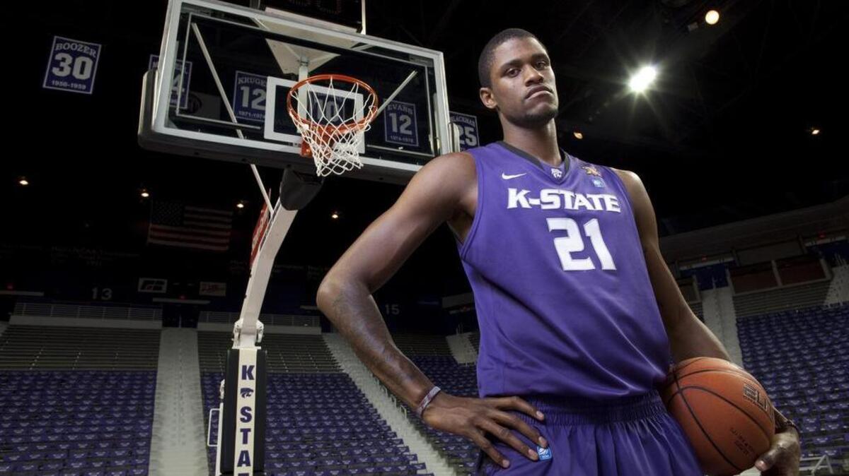 Jordan Henriquez is K-State’s career blocks leader.