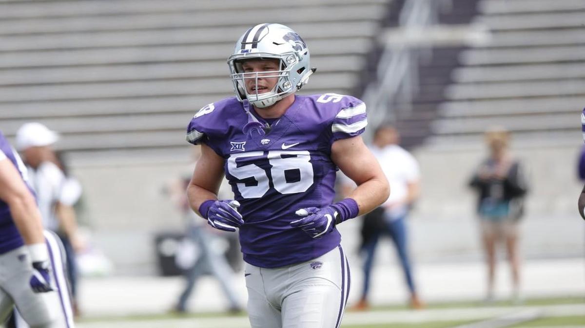 Trent Tanking at K-State’s spring football game