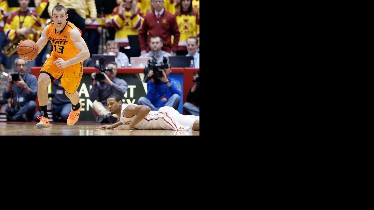 
Oklahoma State guard Phil Forte leads the Big 12 at 17.7 points per game.
