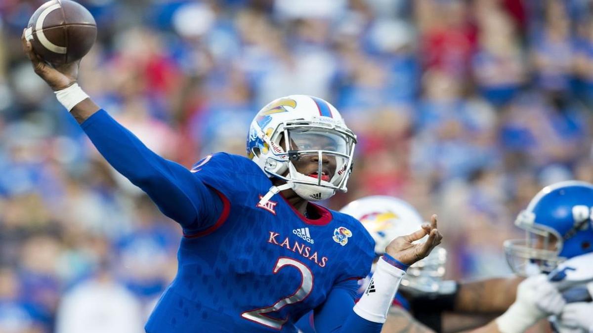 Montell Cozart worked at wide receiver during spring practice and could also play defense if he switches positions, Kansas coach David Beaty says.